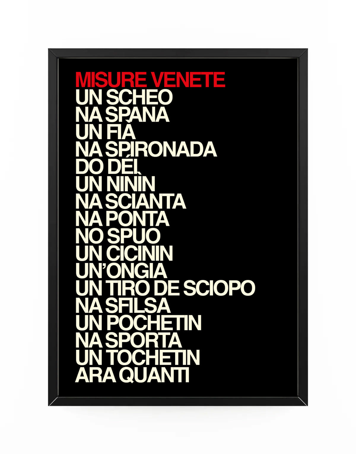 MISURE VENETE