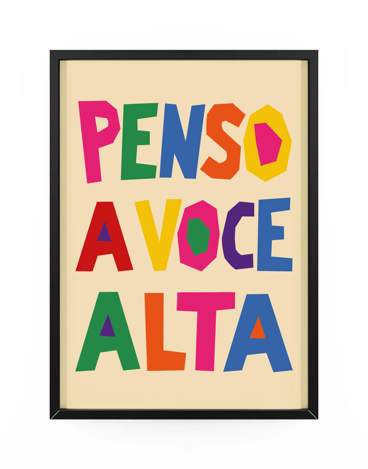 PENSO A VOCE ALTA