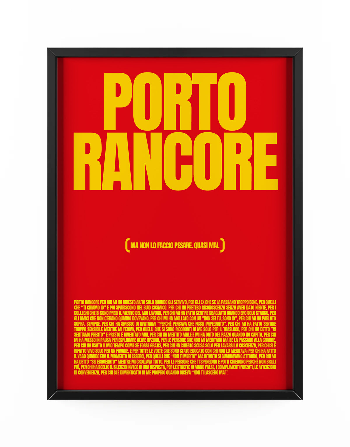 PORTO RANCORE